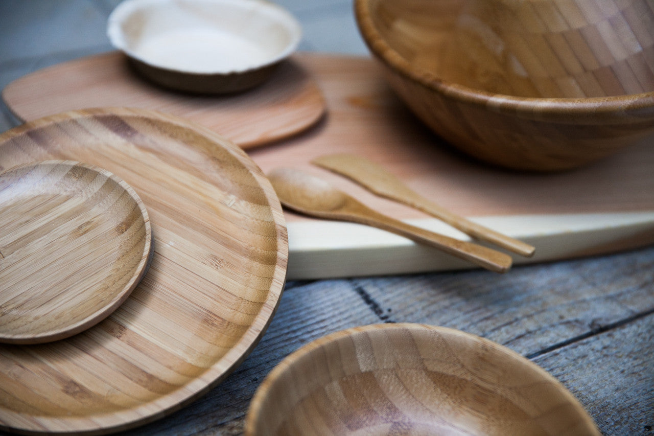 Wooden Bowls and Dinnerware