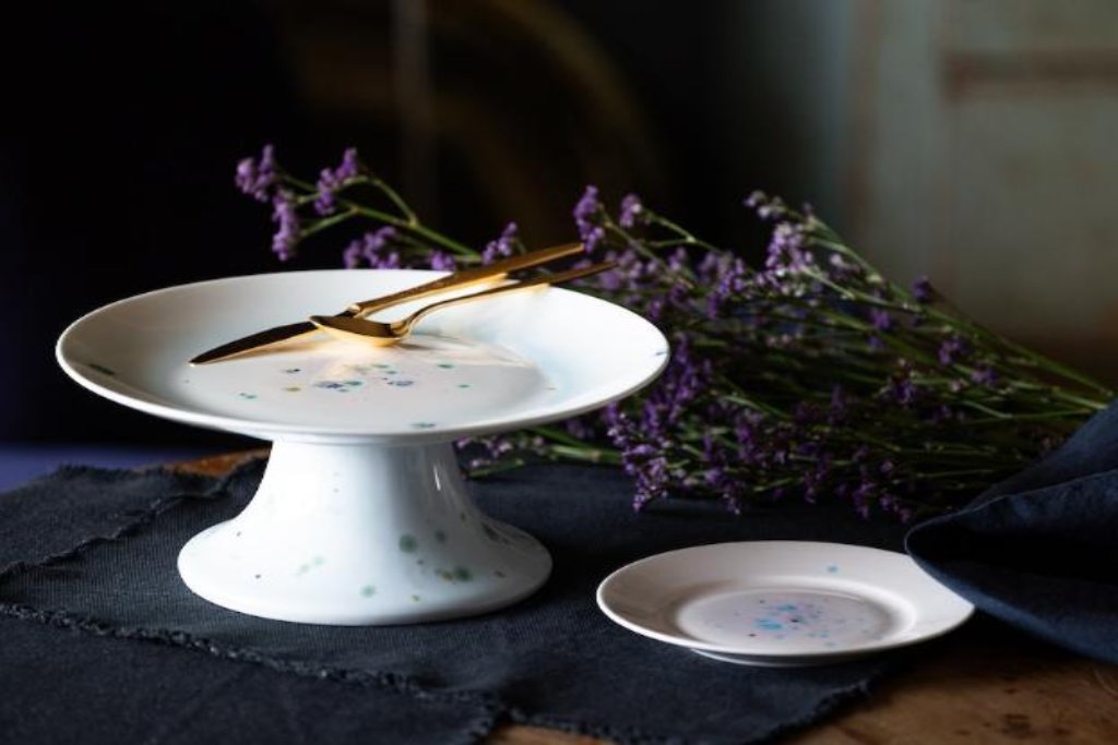 Dream - Alzata per torta di porcellana