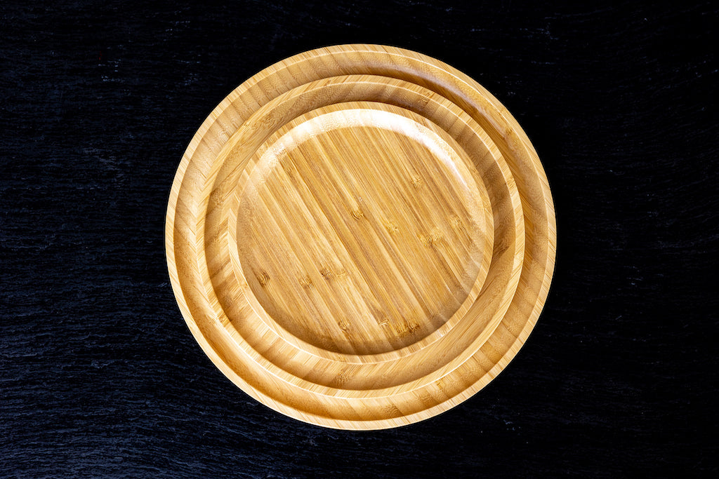 100% Bio - Plates Bamboo Dinner Set