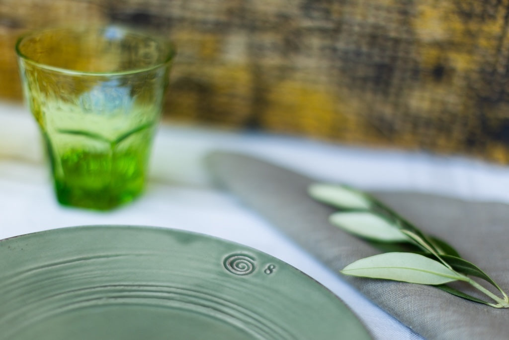 Galassia - Handmade Ceramic Dinner Plate – Crafted in Tuscany