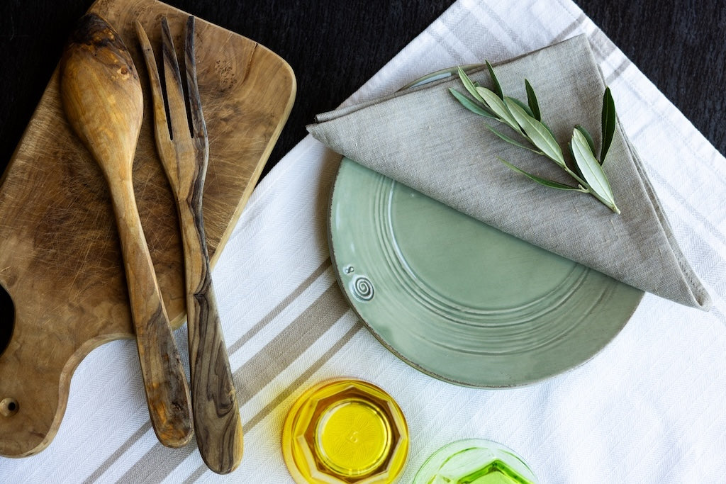 Galassia - Handmade Ceramic Dinner Plate – Crafted in Tuscany