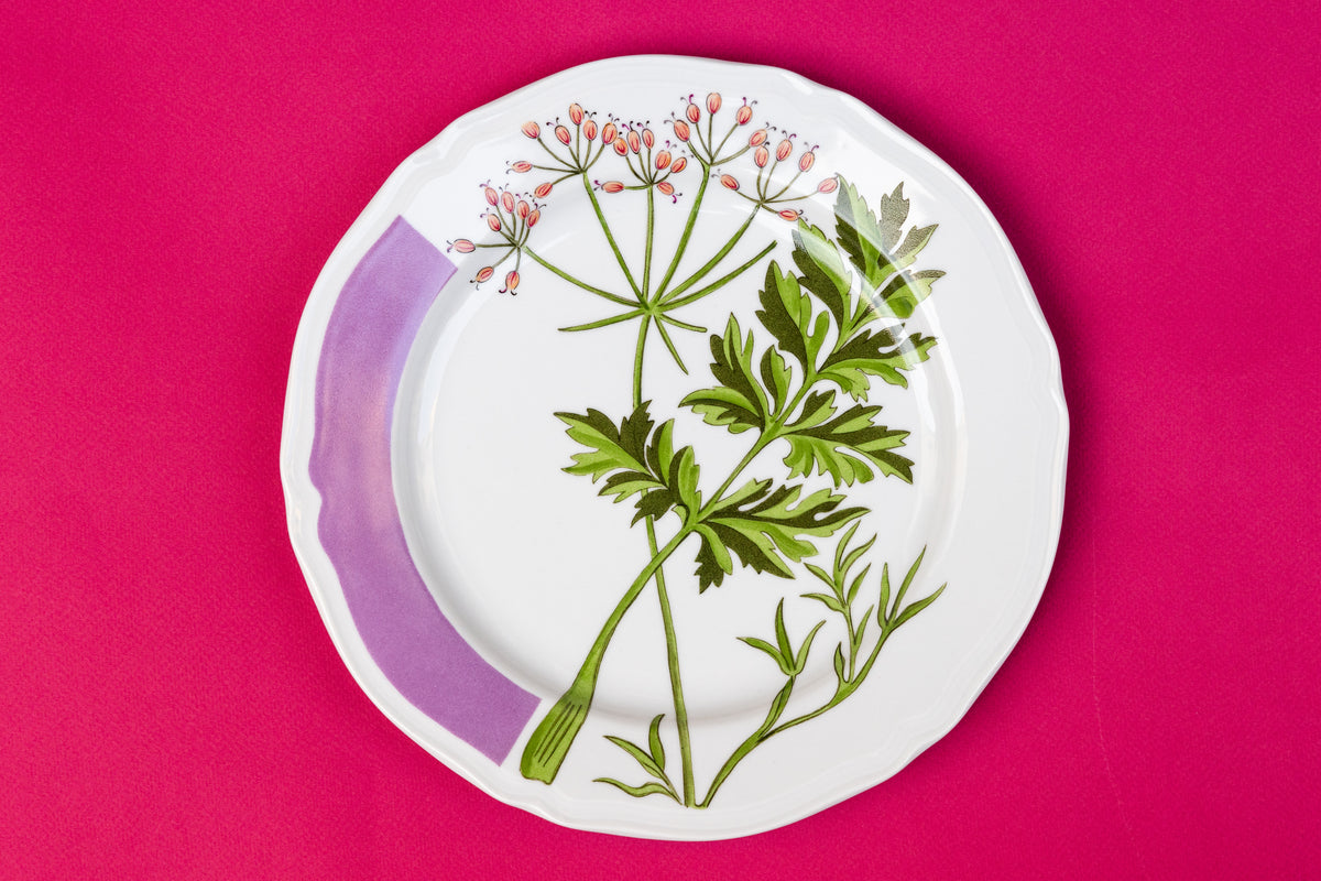 Le Spezie - Handmade artistic Porcelain Dinner Plate