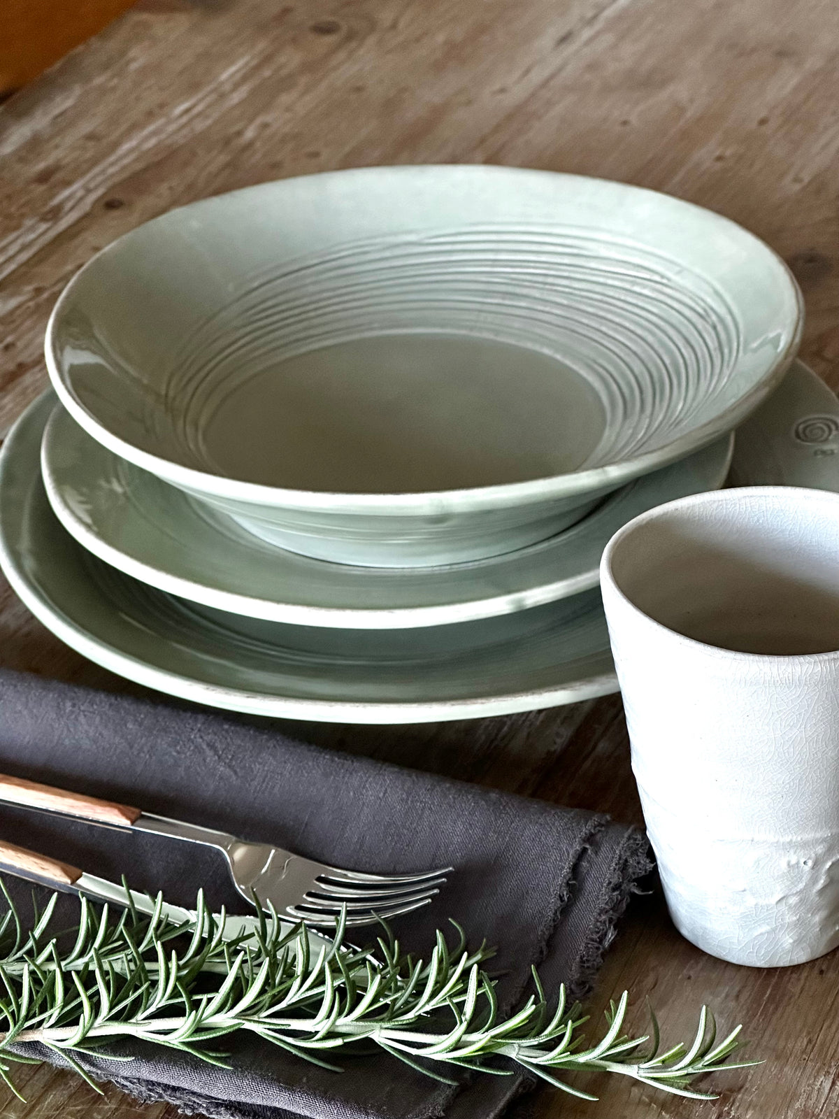 Galassia - Handmade Ceramic Pasta Bowl – Crafted in Tuscany