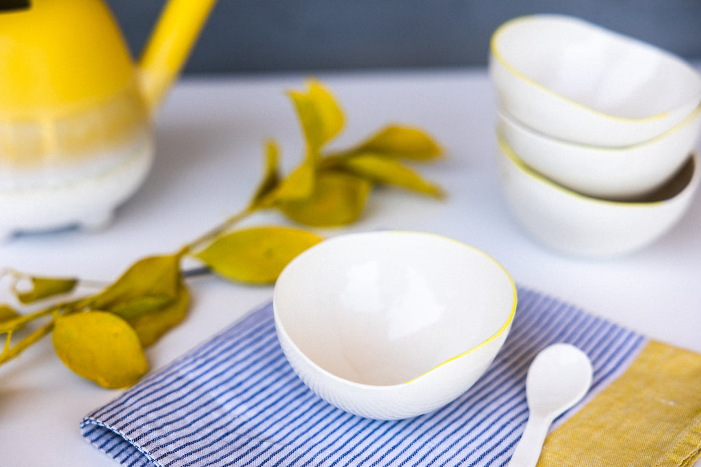 Sunray - Handmade Porcelain Bowl