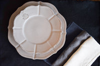 Regina - Ceramic Scalloped Dinner Plate