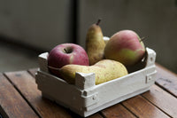 Handmade White Porcelain Bread Basket