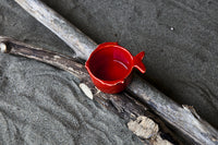 Handmade bowl set, Handmade ceramic bowl set, Handmade tableware, Red color tableware, Italian bowl set, Italian style bowl set, Unique bowl set, Modern bowl set