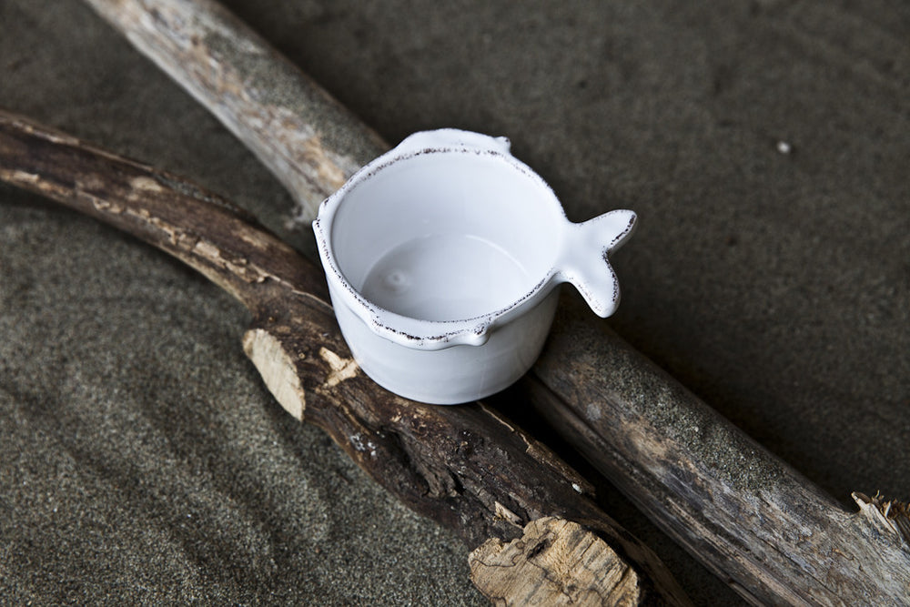 Playful Medium Ceramic Condiment Bowl, Italian condiment bowl, Italian style condiment bowl, Unique condiment bowl, Ceramic bowl, Red bowl, White Bowl, Handmade ceramic bowl, Unique bowl