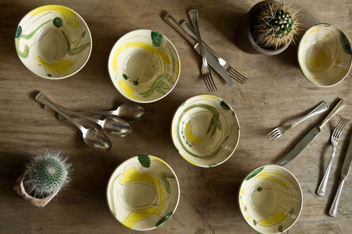 Terra - Handmade Decorated Ceramic Bowls