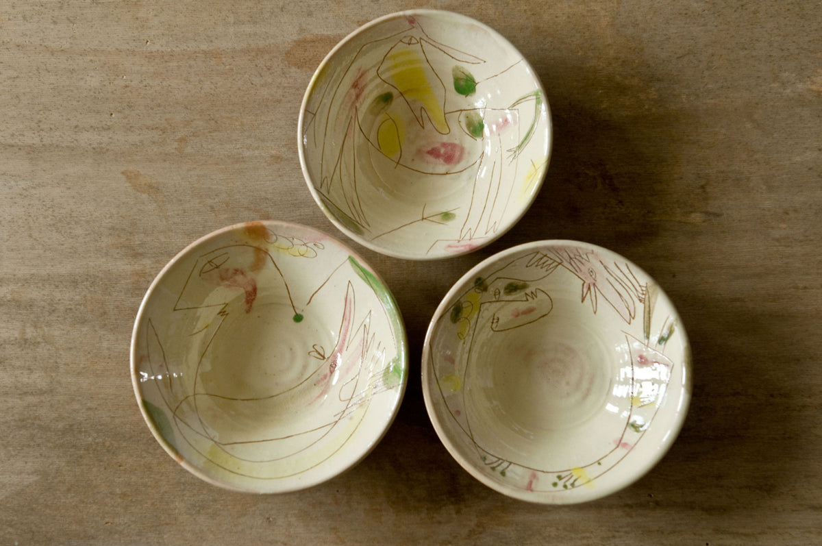 Terra - Handmade Decorated Ceramic Bowls