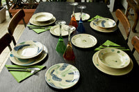 Hand-Painted Ceramic Dinner Plates