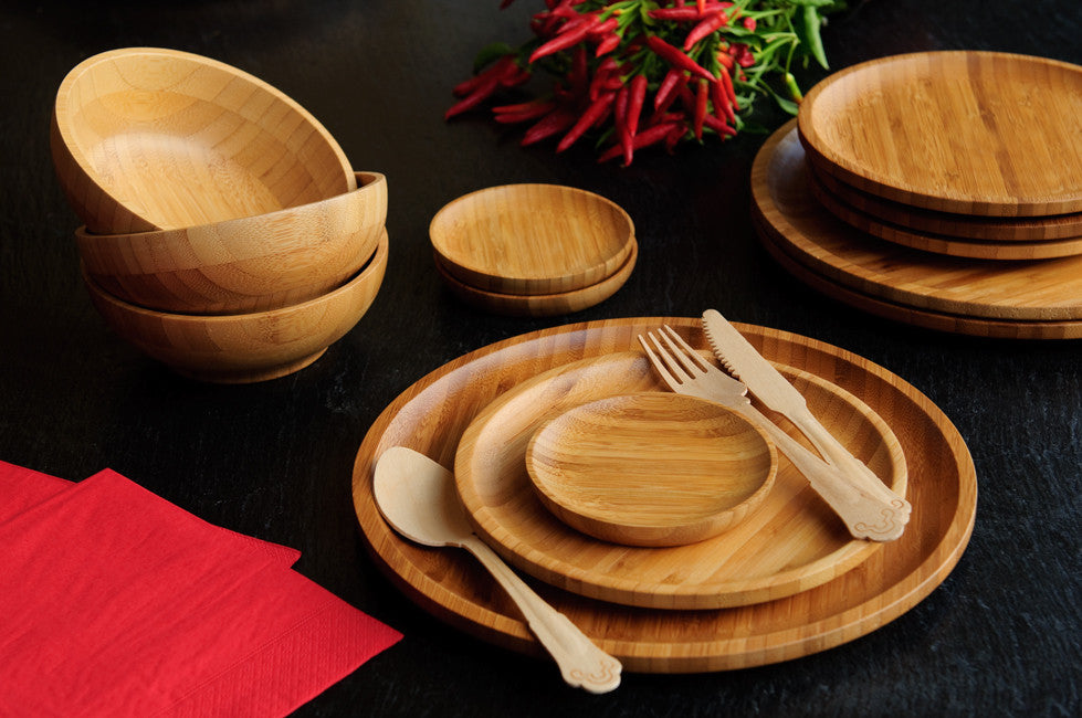 Bamboo Dinner Set