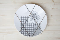 Ritmo Urbano - Trendy Porcelain Dinner Plates