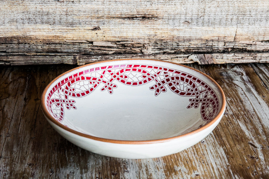 Hand-painted Ceramic Dish Made in Italy