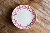 Mosaico Rosso - Hand-Painted red Dinner Set