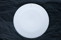 rice-grain porcelain dinner plate