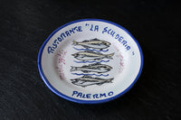 Handpainted Plate with a Sea Motif by Solimene di Vietri 