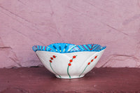 Semi - Hand-Painted Flower-Shaped Mini Bowls