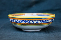 Rosone - Blu Sicilian Baroque Pasta Bowl