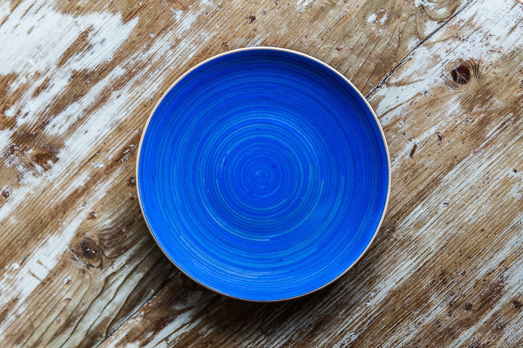 Handmade Colorful Ceramic Plate Made in Italy