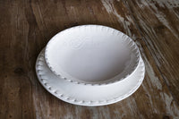 Ricamo White Chic Dinner Set