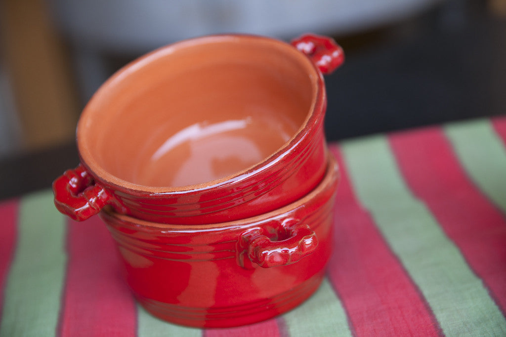 Individual Ceramic Cooking Pots by Virginia Casa