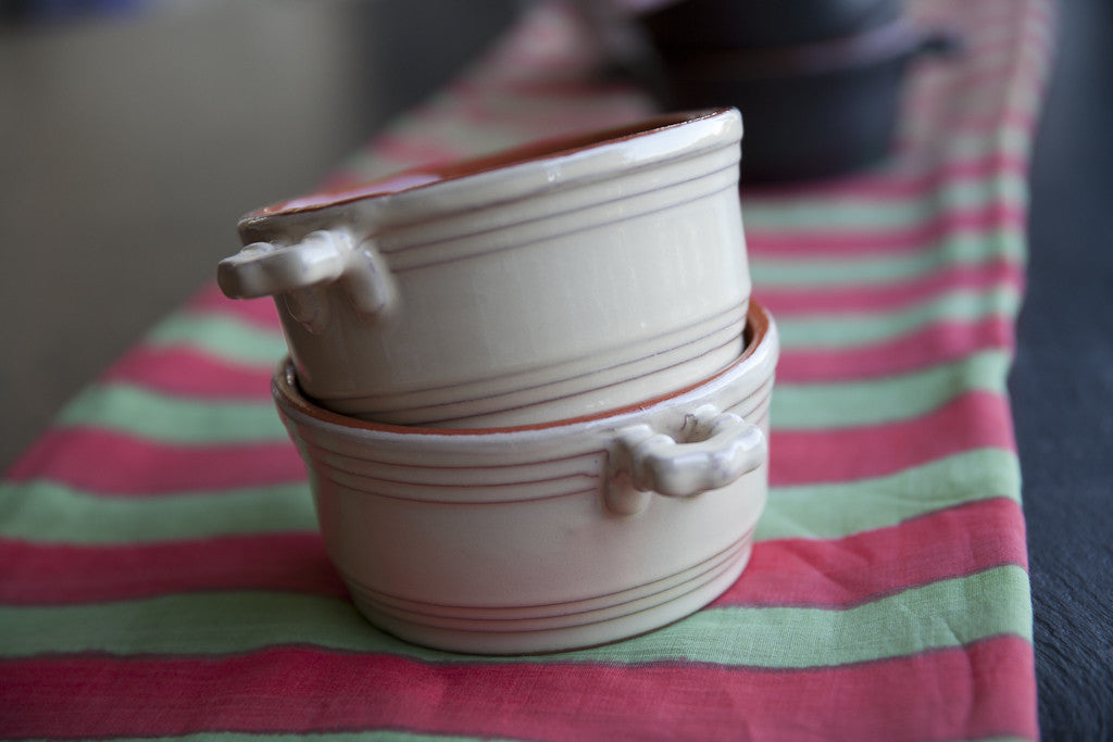 Individual Ceramic Cooking Pots by Virginia Casa