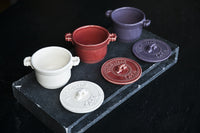 Italian Ceramic Enamel Mini Casseroles