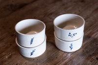 Blue Signature — Handmade Stoneware Baking Cups