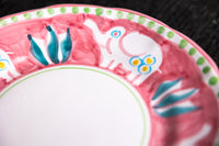 Zoo Outlet - Piatti piani in ceramica dipinti a mano