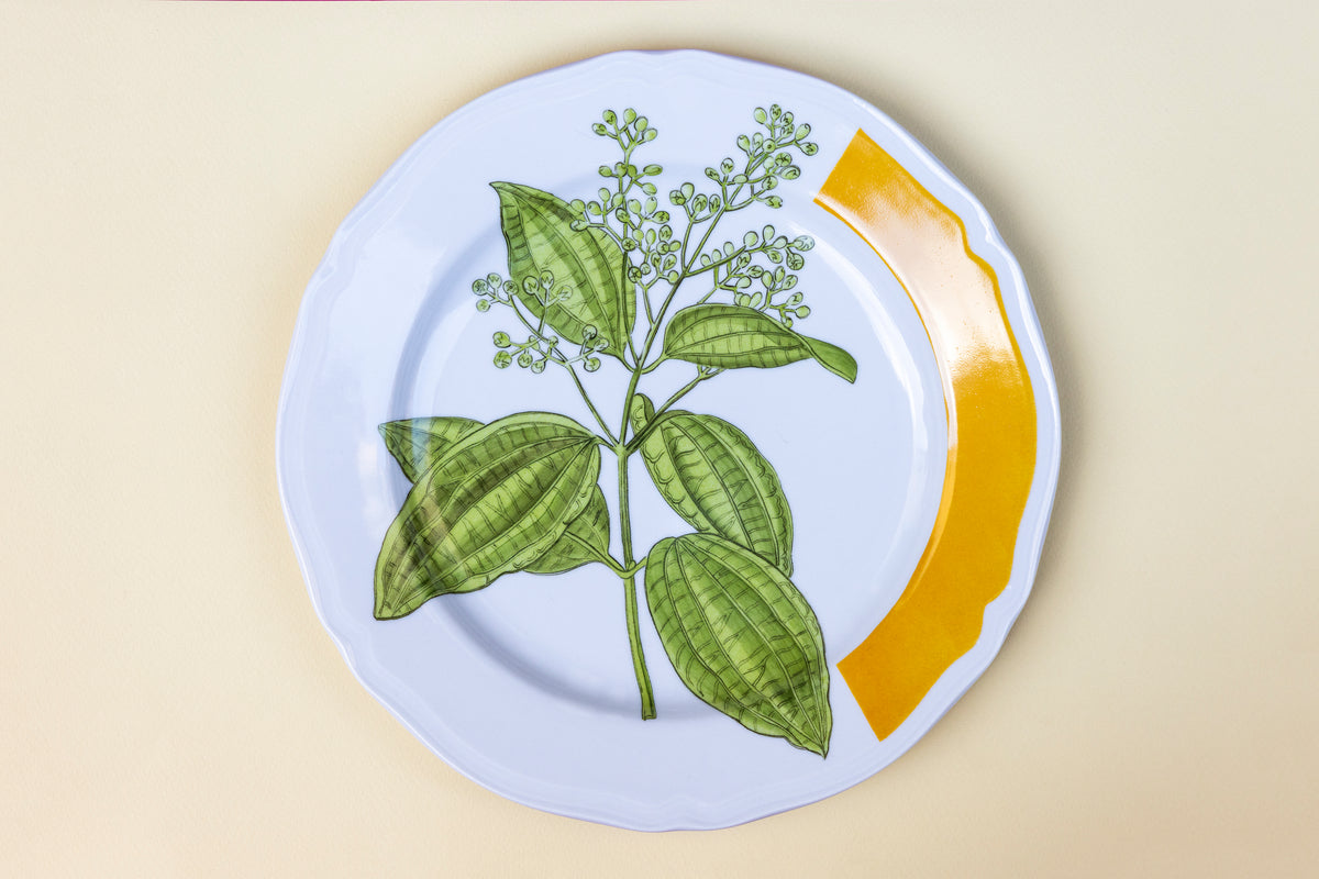 Le Spezie - Handmade artistic Porcelain Dinner Plate