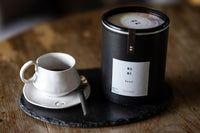 Espresso - Coffee hand made cup and plate