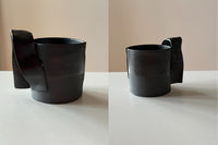 Ribbon  - Handmade Limoges Porcelain Cups