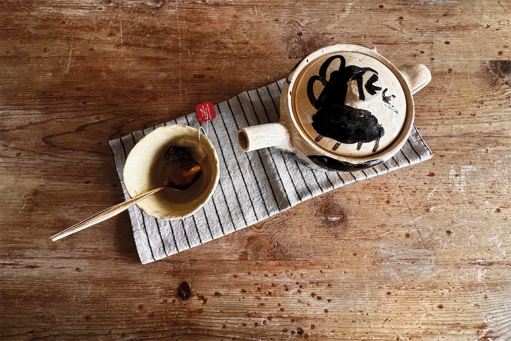 Rito — Set da tè in ceramica fatto a mano da un vero artista della ceramica