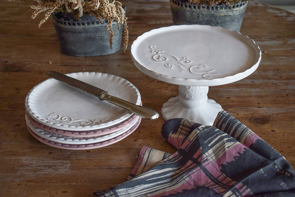 Ricamo - Ceramic Cake Stand