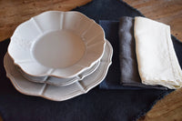 Regina - Ceramic Scalloped Soup & Pasta Bowl