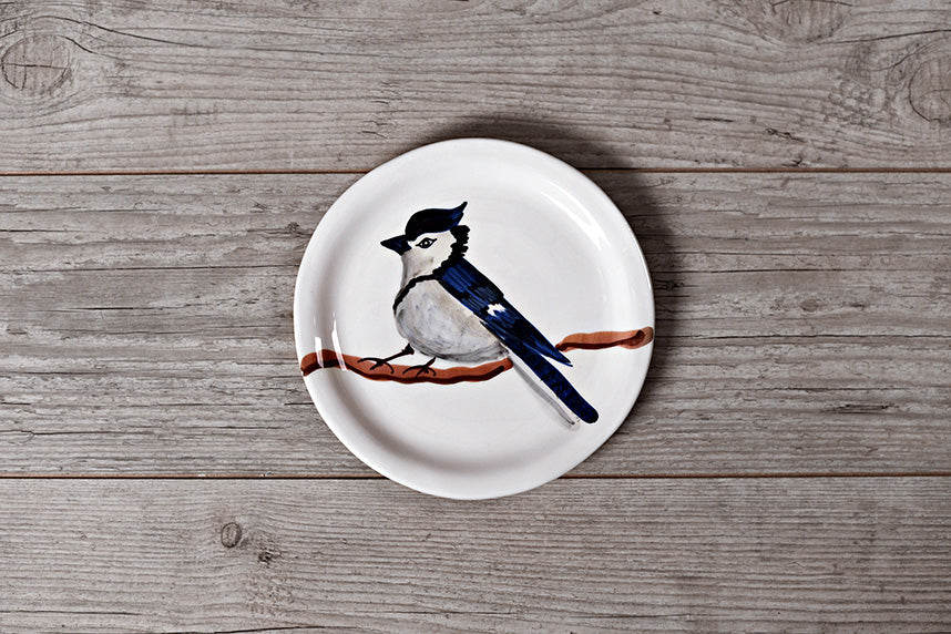 Birds - Handmade Ceramic Mug and Plate