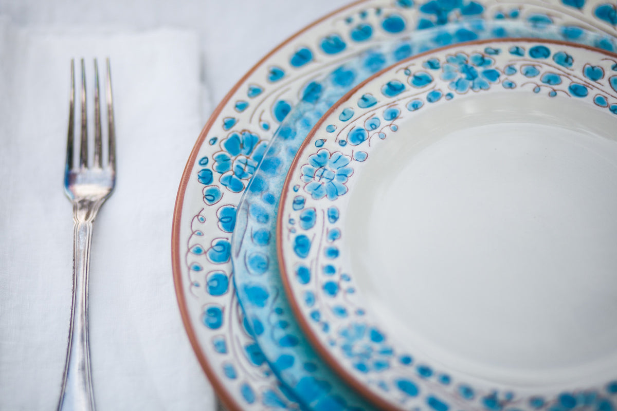 Azzurro - Handmade Ceramic Dinner Set