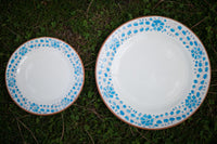 Azzurro - Handmade Ceramic Dinner Set