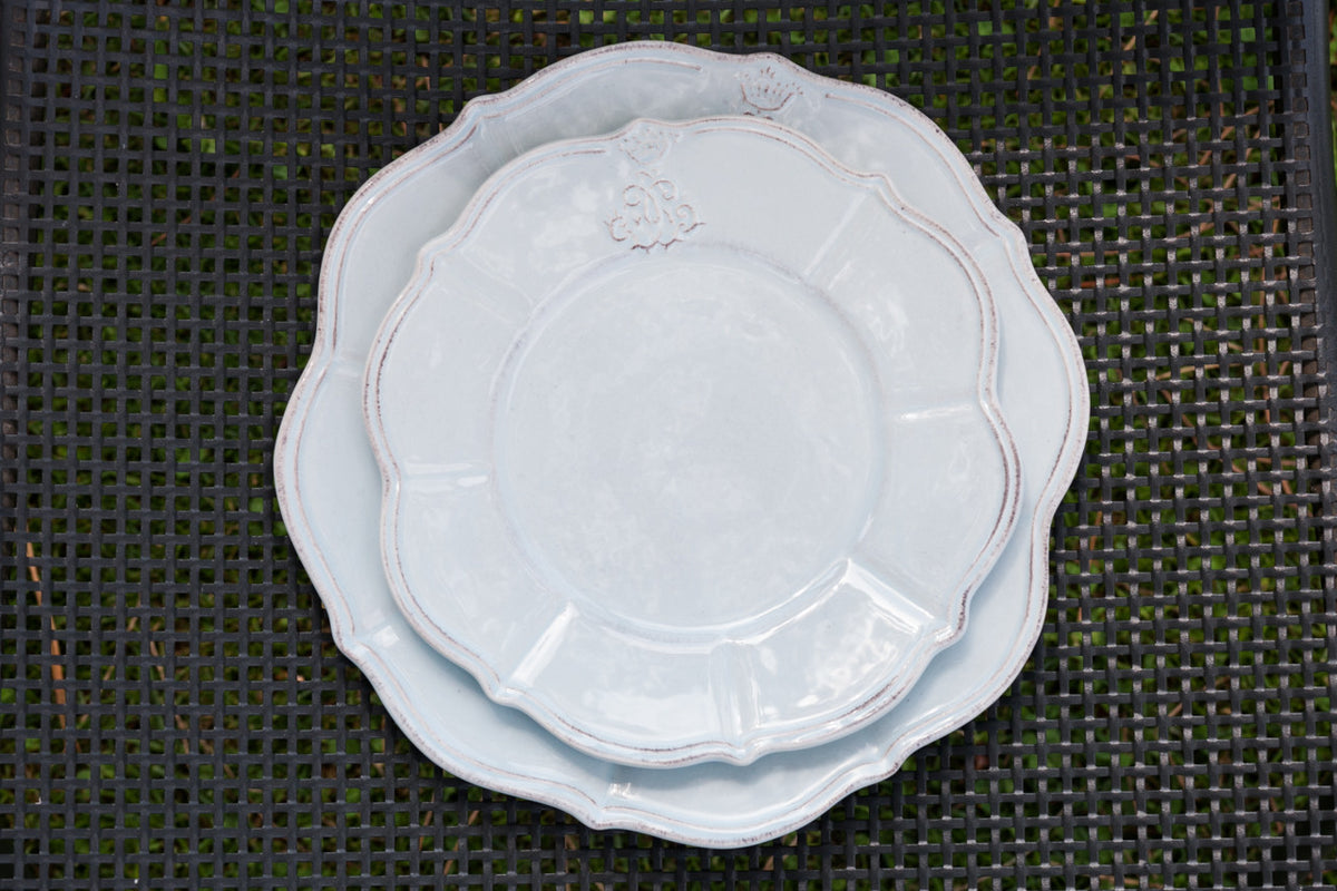 Regina - Ceramic Scalloped Dinner Set