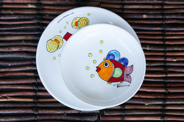 Italian style dinnerset, ceramic dinnerware, cool dinnerware, designer dinnerware