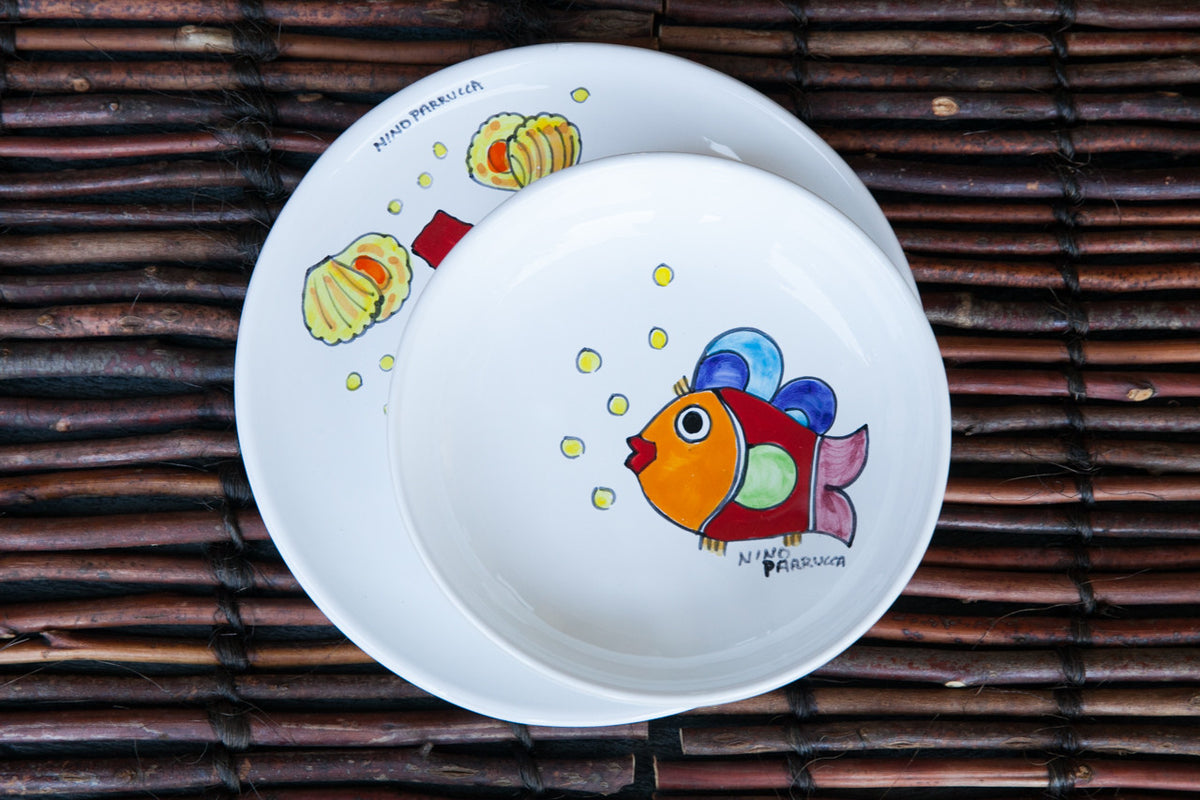 handmade white ceramic dinner plate, designer dinner plate, 