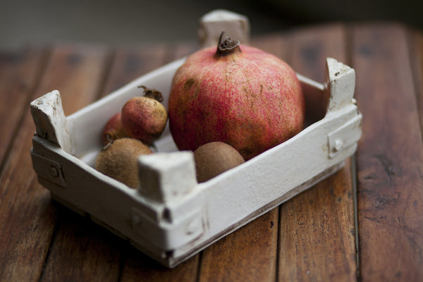 Rustic Fruit and Bread Crate