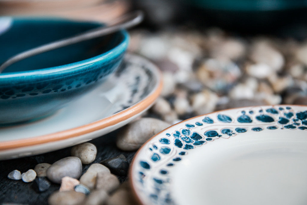 Arabesque - Handmade Ceramic Dinner Plate