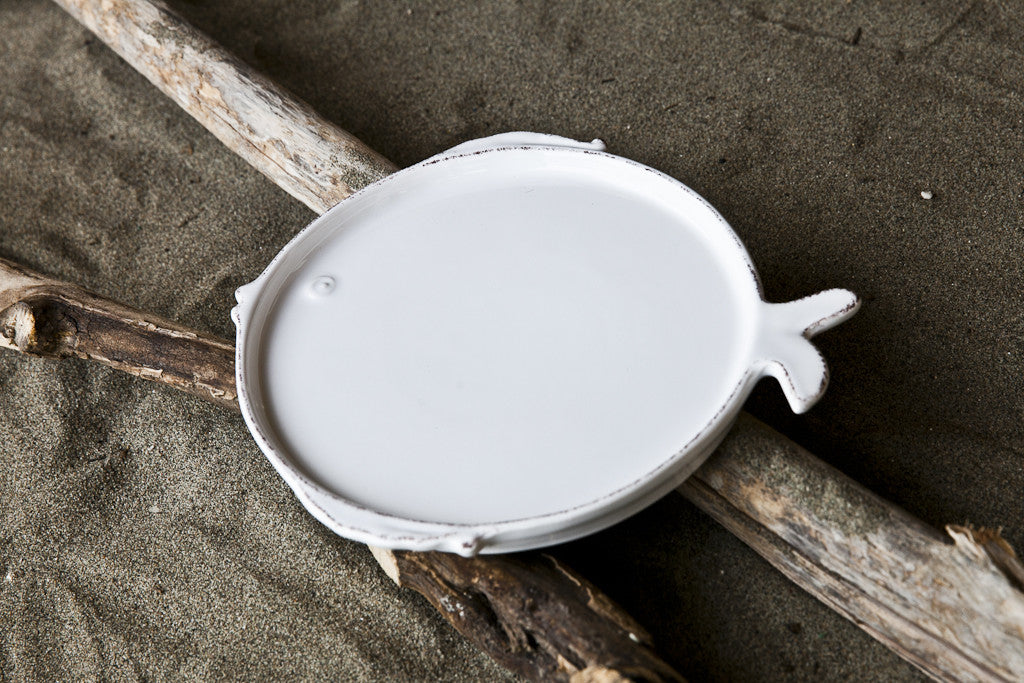 Playful Medium Large Ceramic Side Plate, Ceramic Side plate, Handmade ceramic side plate, Side plate, Red color side plate, White color side plate, White side plate,