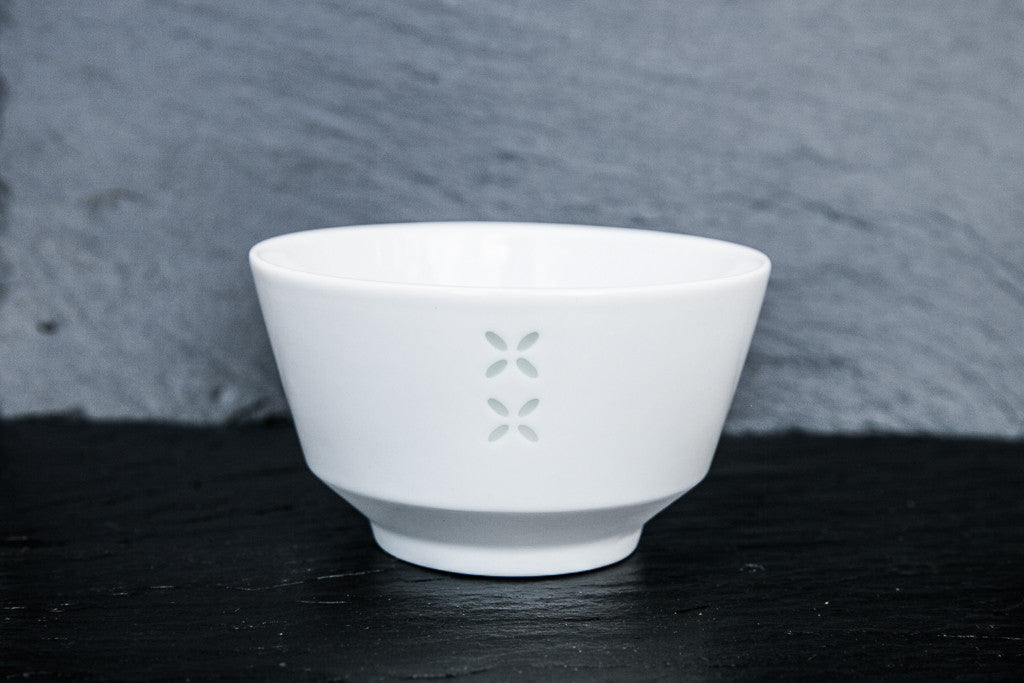 rice-grain porcelain bowl
