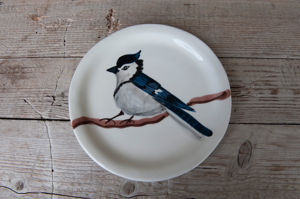 Birds - Handmade Ceramic Mug and Plate