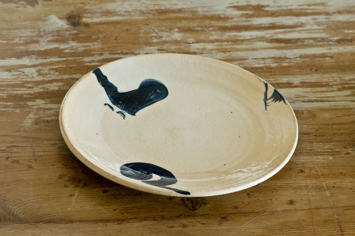 Ceramic Artistic Dinner Plate by Hans Fischer