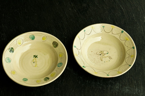 Hand-Painted Ceramic Soup & Pasta Bowl