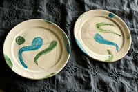 Engraved Ceramic Dinner Set by Hans Fischer